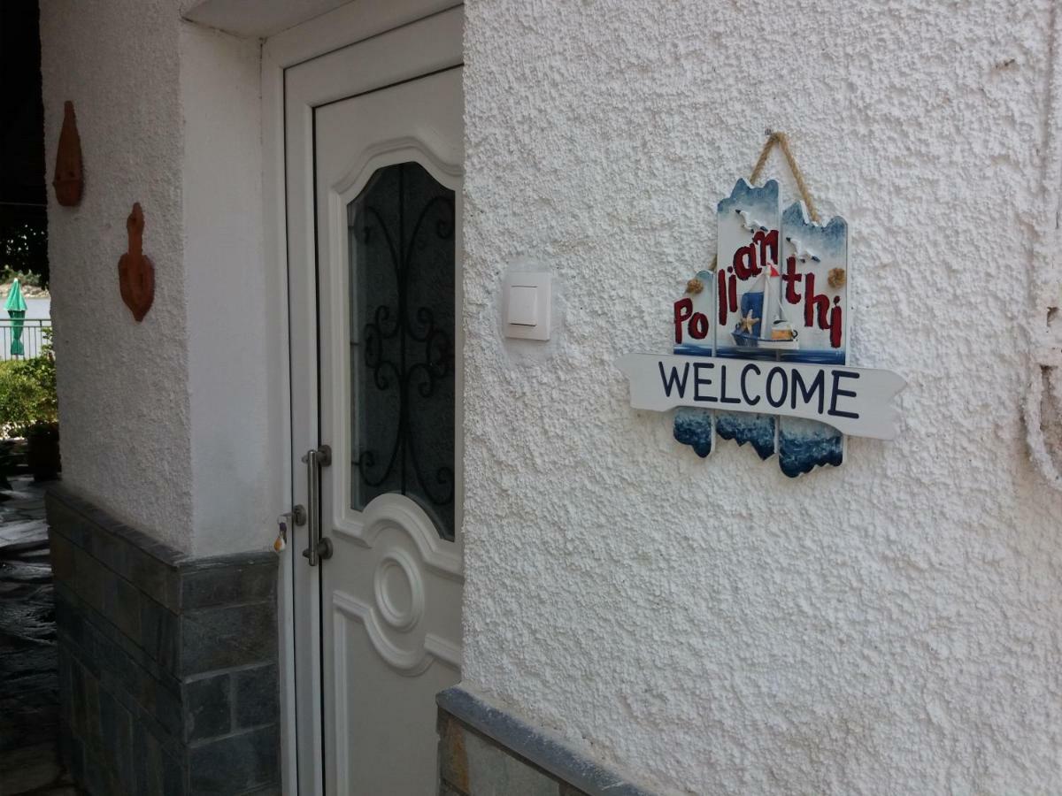 Polianthi Seaside House Villa Marathos  Eksteriør bilde